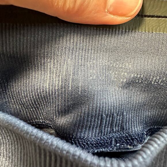 Brooks Running Striped Ombre Cropped Leggings Medium - Picture 7 of 9